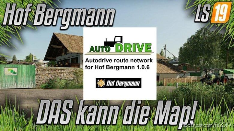 Autodrive Network For HOF Bergmann V1.0.6 for Farming Simulator 19