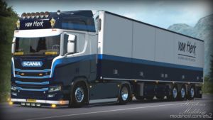 VAN Herk R650 + Trailer [1.37] for Euro Truck Simulator 2