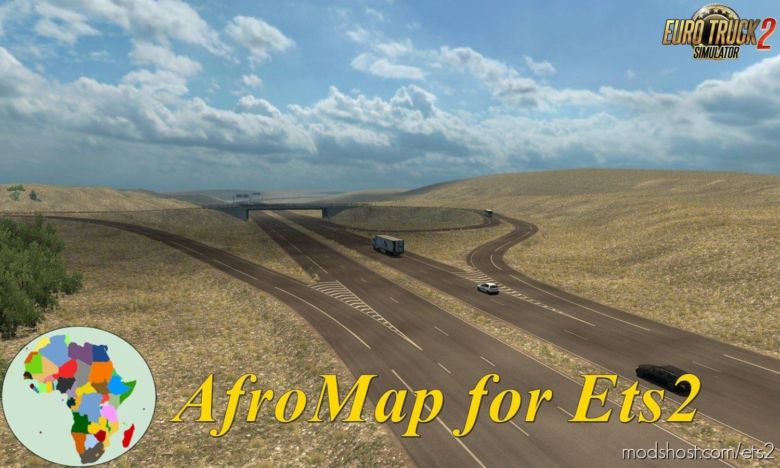Afromap V2.1 [1.37.X] for Euro Truck Simulator 2