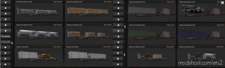93-RP Trailer Megapack V0.05 [1.37] for Euro Truck Simulator 2