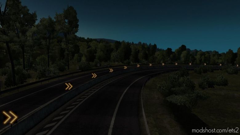 Dangerous Turn Lights [Unofficial Update] V2.2 for Euro Truck Simulator 2