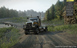 SnowRunner Truck Mod: Caterpillar CT680 Improved V1.0.1 (Image #2)