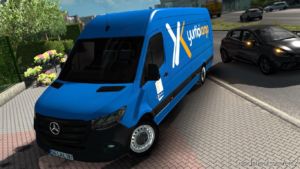 ETS2 Mercedes-Benz Car Mod: Mercedes Benz Sprinter 2019 V1R30 1.37 (Image #2)