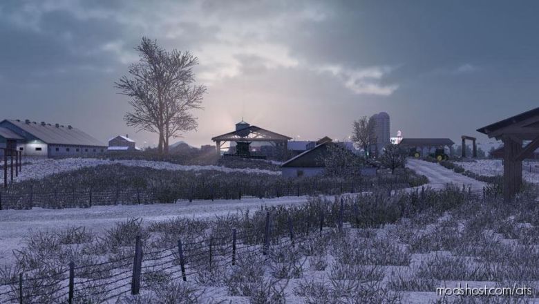 Frosty Winter Weather V2.8 for American Truck Simulator