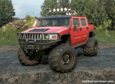 SnowRunner Car Mod: Hummer H2 MUD Modification 1.0.4 (Image #4)