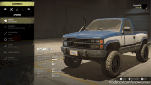 SnowRunner Car Mod: K2500HD Conversion 1.1.3 (Image #3)