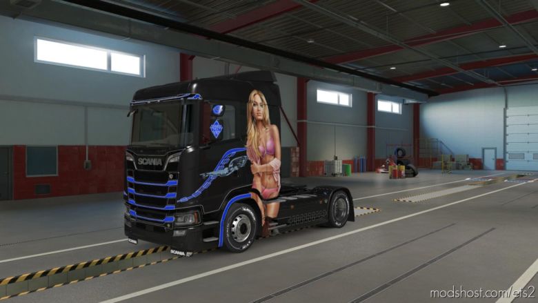 KIM Paintjob For Scania 2016 S for Euro Truck Simulator 2