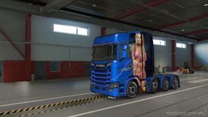 ETS2 Scania Skin Mod: KIM Paintjob For Scania 2016 S (Image #2)