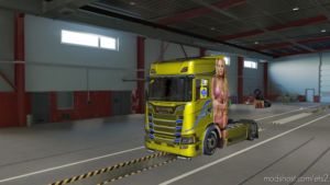 ETS2 Scania Skin Mod: KIM Paintjob For Scania 2016 S (Image #3)