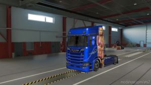 ETS2 Scania Skin Mod: KIM Paintjob For Scania 2016 S (Image #6)