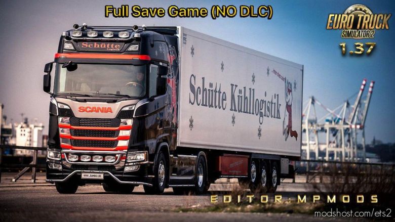 Full Save Game [1.37] (NO DLC) for Euro Truck Simulator 2