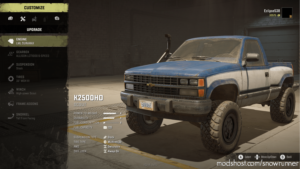 SnowRunner Car Mod: K2500HD Conversion V1.2.3 (Image #2)