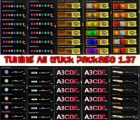 ETS2 Part Mod: Tuning ALL Truck Package 1.37 (Image #3)