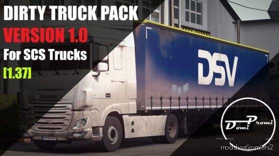 Dirty Truck Pack for Euro Truck Simulator 2