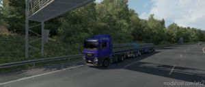 ETS2 Trailer Mod: SCS Flatbed B-Double By V1.2 (Image #3)