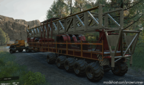 SnowRunner Mod: Offroad OIL RIG Semitrailer (Image #2)