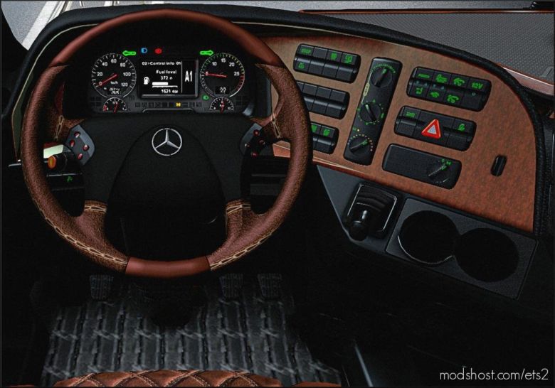 Mercedes Actros 2009 Interior V1.2 for Euro Truck Simulator 2