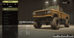 SnowRunner Car Mod: IR 1983 Ford Ranger V1.0.2 (Image #4)