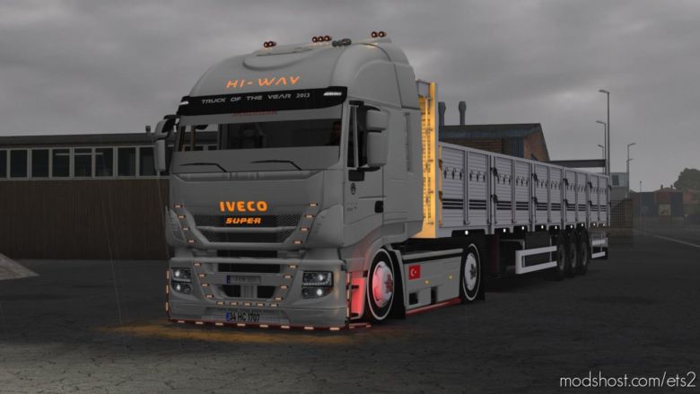 Iveco Hi-Way Custom Edit [1.37] for Euro Truck Simulator 2