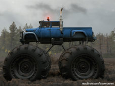 SnowRunner Car Mod: International Loadstar 1700 Monster Truck V1.0.1 (Image #5)