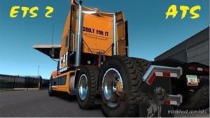 ATS Mod: CAT Skin For Mack Anthem From SCS (Image #3)