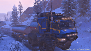 SnowRunner Truck Mod: Azov 42-20 Antarctic XXL V1.0.2 (Image #3)