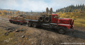 SnowRunner Addon Mod: Rear Crane And NEW Vehicle Add-Ons V1.1.0 (Image #3)