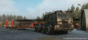 SnowRunner Truck Mod: Kolob 74760 Attachments & LOW Saddle Trailers V1.0.2 (Image #3)