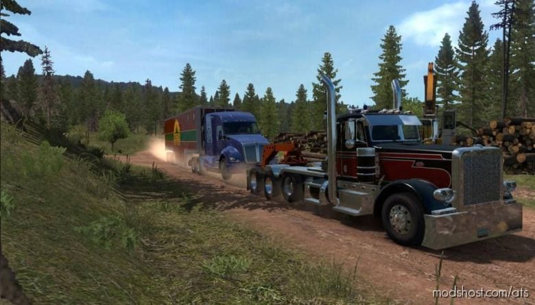 Truck Rescue Trailer Pack + BIG N Heavy Trailer Addon Pack [1.37] for American Truck Simulator