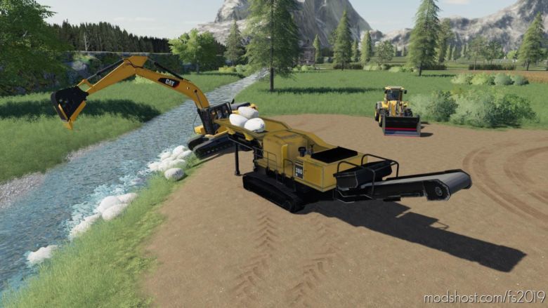 Dynamic River Rock With Filltype V0.5 for Farming Simulator 19