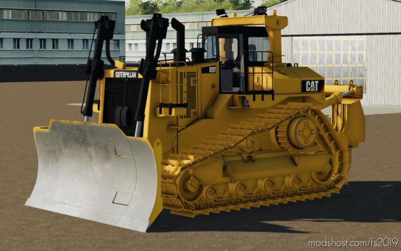Bulldozer CAT D10T V2.0 for Farming Simulator 19