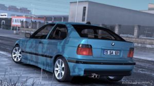 ETS2 BMW Car Mod: E36 Compact V1R30 1.37 (Image #2)