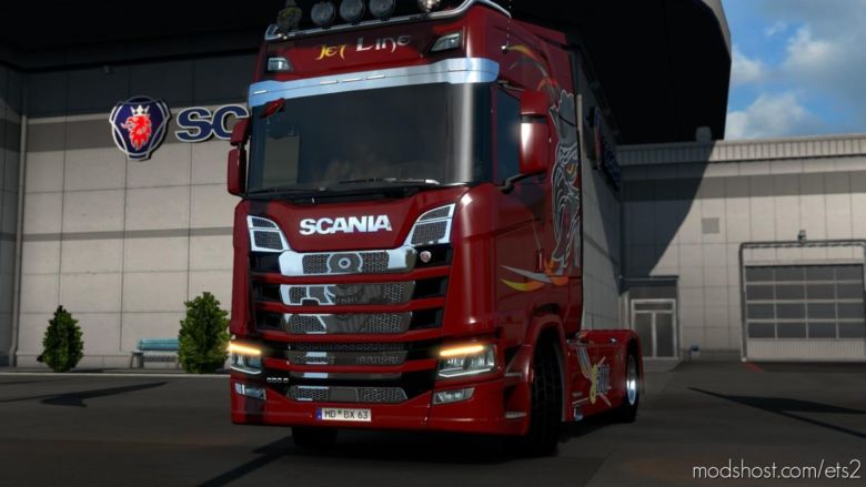 Sequential Turn Signal Mod for Euro Truck Simulator 2