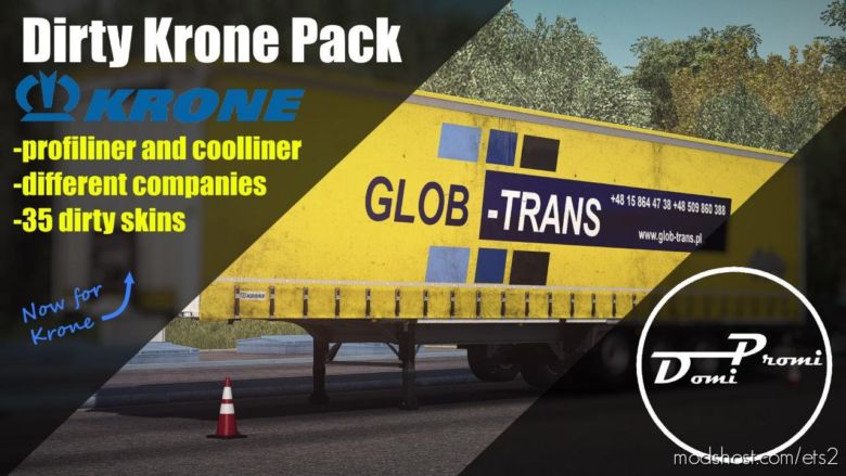 Dirty Krone Pack for Euro Truck Simulator 2
