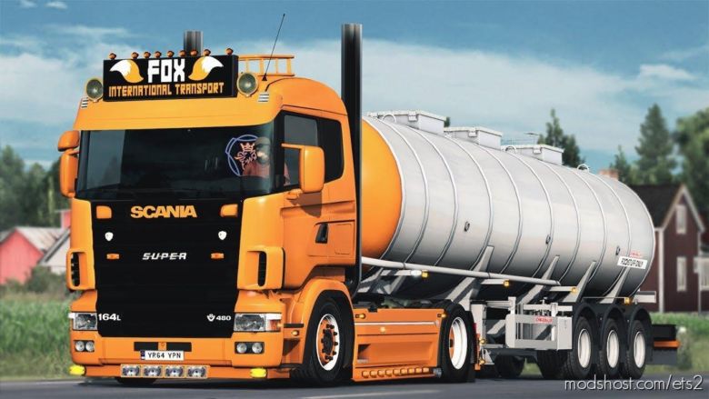 Scania 4 Series V8 Open Pipe Sound [1.37] for Euro Truck Simulator 2