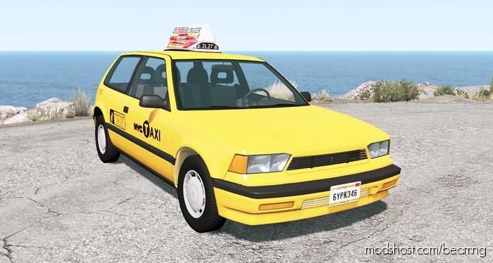 Ibishu Covet NEW York Taxi for BeamNG.drive