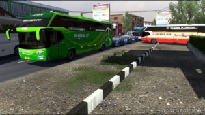 Busses In Traffic Pack V2.7.1 By FPS & Ryzen [1.37.X] for Euro Truck Simulator 2
