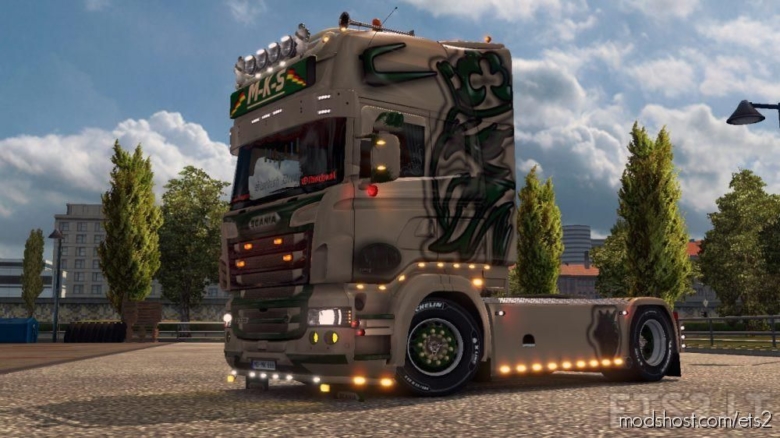 Scania RJL 2.2.6 Real Windows Work [1.37] for Euro Truck Simulator 2
