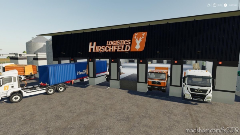 Hirschfeld Logistics Globalmarket for Farming Simulator 19