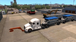 TOW Truck Broken Trailer [1.37] for American Truck Simulator