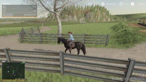 Black Ranch Fencing for Farming Simulator 19