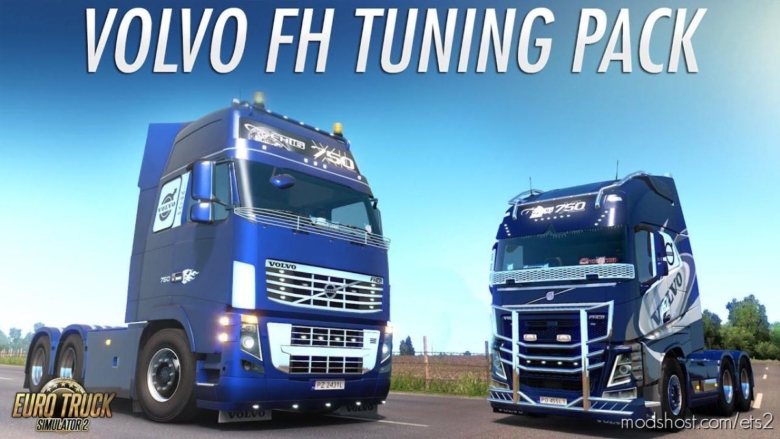 Volvo FH Tuning Pack [1.37] for Euro Truck Simulator 2