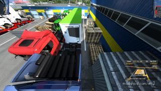 Rear View Camera [1.37] for Euro Truck Simulator 2
