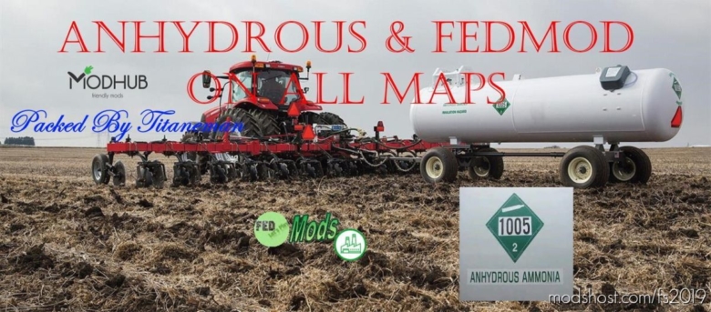 Anhydrous & Fedmodson ALL Maps for Farming Simulator 19
