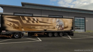 Wild Paintjob For Obelihnio’s Schmitz SK.O [1.36.X] for Euro Truck Simulator 2