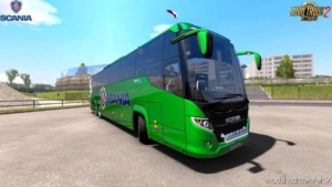 ETS2 Scania Mod: NEW Scania Touring BUS + Interior V1.6 1.37.X (Image #7)