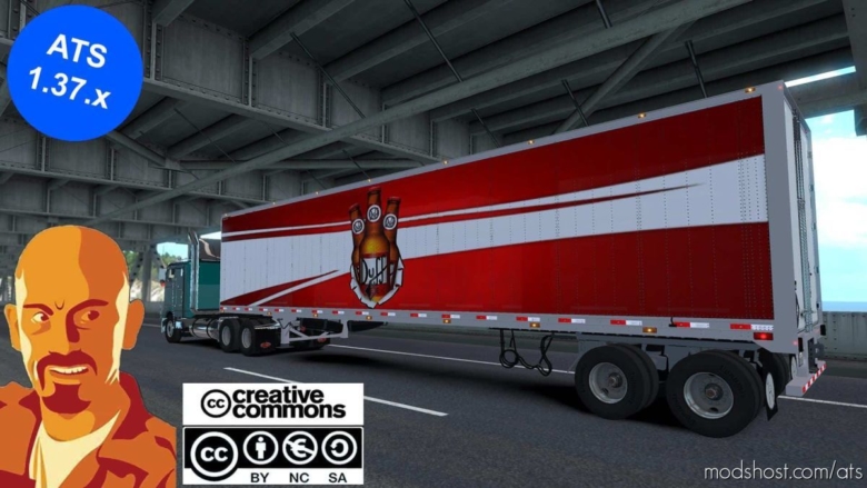 Great Dane Trailers Single & Double ATS [1.37.X] for American Truck Simulator