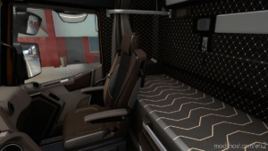 ETS2 Mod: Brown Interior For Renault Range T (Image #3)