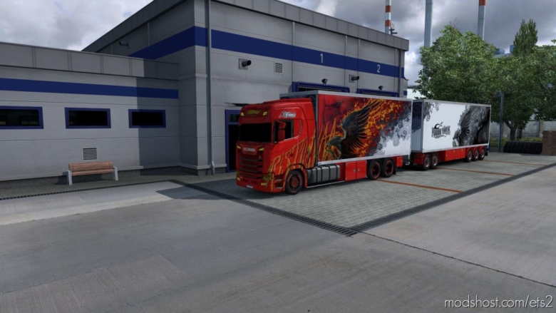 Ristimaa Firebird Tandem for Euro Truck Simulator 2