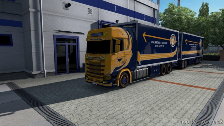 Tandem Malmbergs for Euro Truck Simulator 2